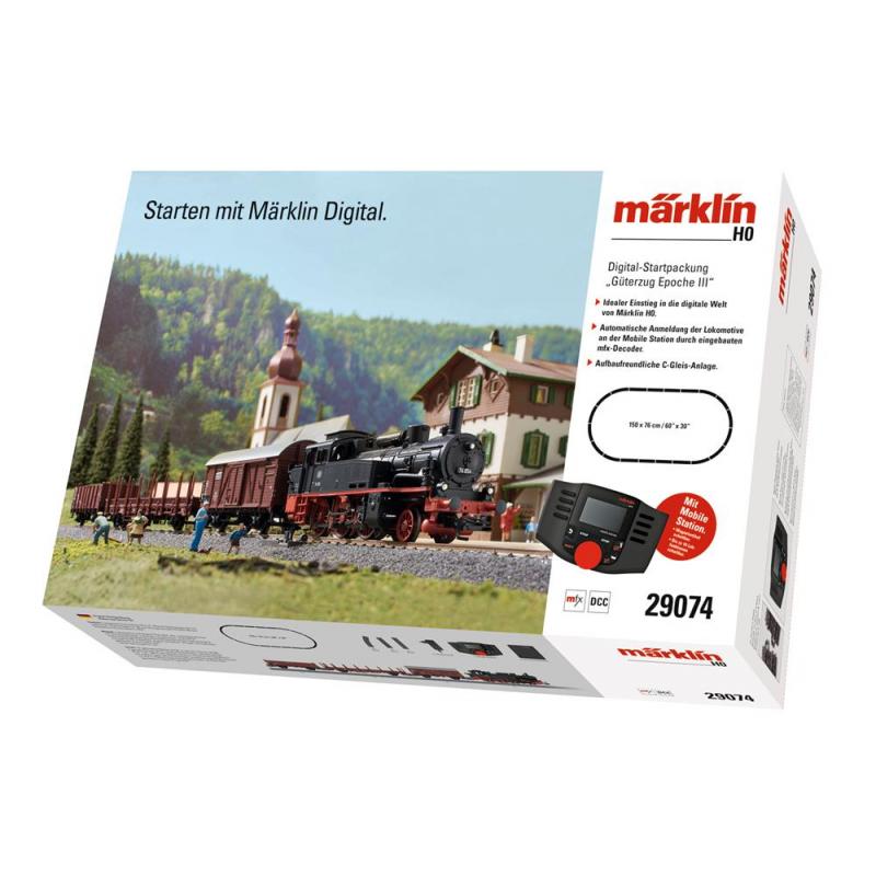 Märklin H0 29074 mfx Digital-Startpackung Güterzug Epoche III