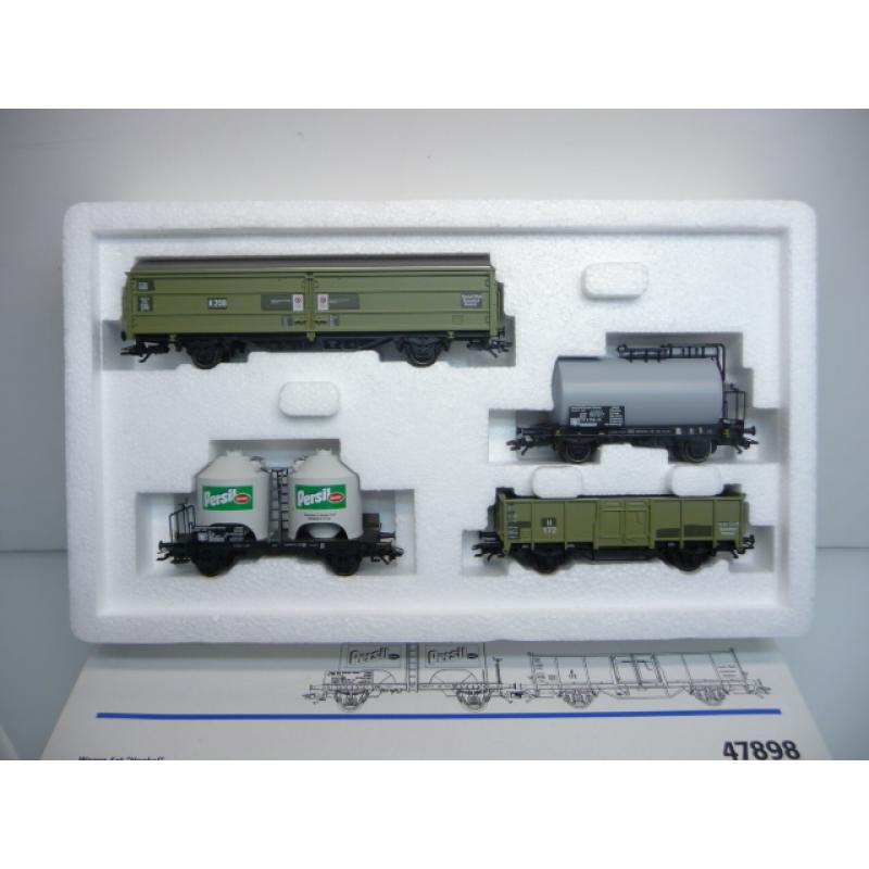 Märklin 47898 H0 4-teiliges Wagen-Set HENKEL Düsseldorf  MHI Sonderserie