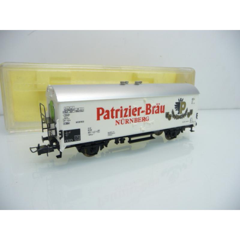 Trix 3667 H0 Bierwagen PATRIZIER-BRÄU NÜRNBERG 805 1 440-9 weiß