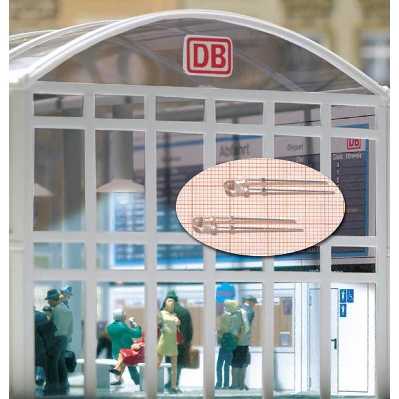 Neonleuchten - 2 LEDs weiß