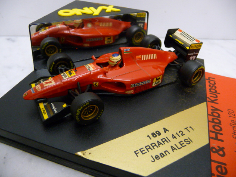 Onyx 1:43 189 A Ferrari 412 T1 1994 Jean Alesi # 27