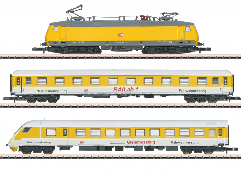 Märklin 81528 Z Zugpackung DB Netz mit E 120 + Meßwagen + Steuerwagen Neuheit