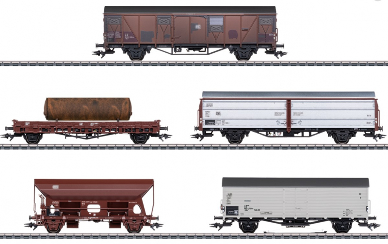 Märklin 47371 H0 Güterwagen-Set 5-teilig zur Baureihe 193