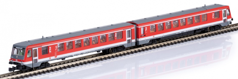 Märklin 88700 Z Dieseltriebwagen BR 628.2 mit Steuerwagen BR 928.2 der DB AG Epoche V