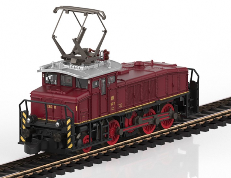 Märklin 88070 Spur Z Elektrolokomotive E 60 altrot der DB Epoche III