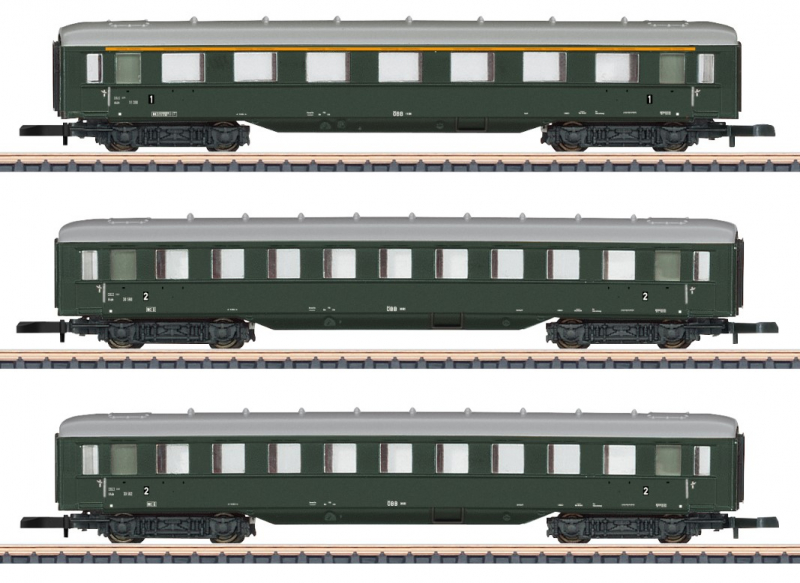 Märklin 87107 Spur Z Schürzenwagen-Set der ÖBB Epoche III