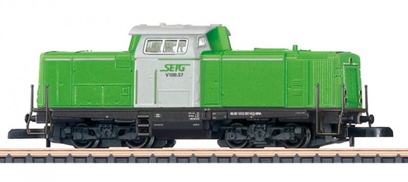 Märklin 88212 Spur Z Diesellokomotive V 100.57 der SETG Epoche VI