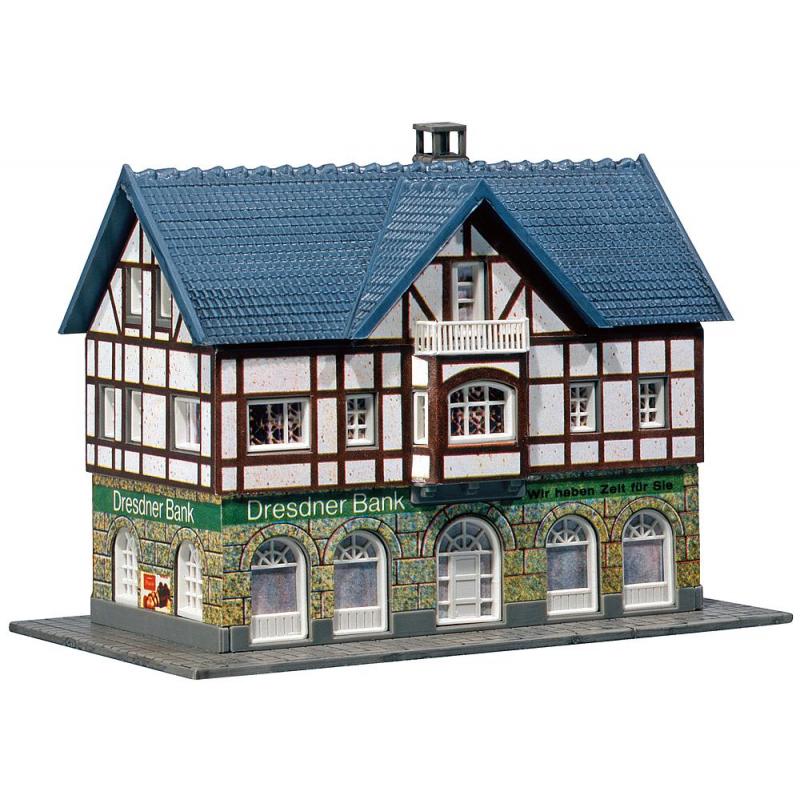 Faller 232539 N Dresdner Bank Filiale 105 x 68 x 80 mm Ep. III