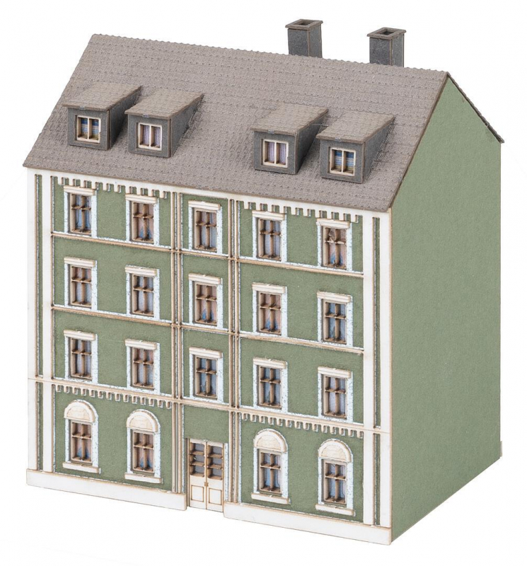 Faller 282783 Z Stadthäuserzeile 50 x 50 x 72mm + 58 x 43 x 68 mm