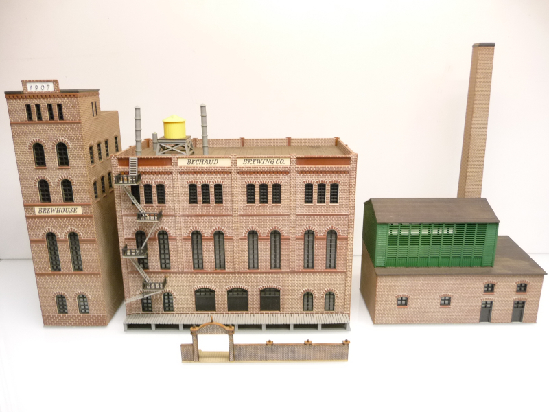 Heljan 678 H0 US Brauerei Bechaud Brewing Co 1907 4-teilig  sehr selten