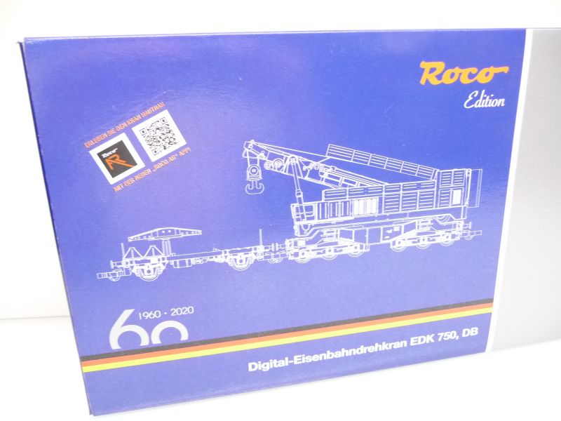 Roco 79035 H0 Digital-Eisenbahndrehkran EDK 750 DB Ep. V 3L~ AC Digital mit Sound NEU