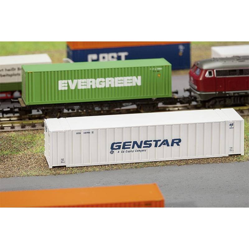 Faller 272840 N 48 Rib-Side Container GENSTAR Ep. V 92 x 16 x 18,5 mm