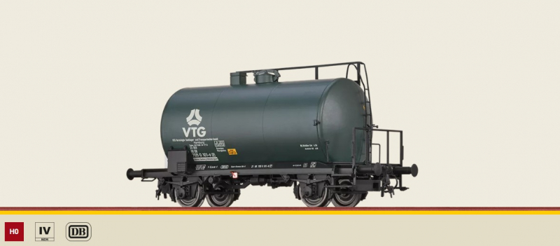 Brawa 50048 H0 Leichtbaukesselwagen Uerdingen Z [P] VTG der DB Epoche IV - NEU