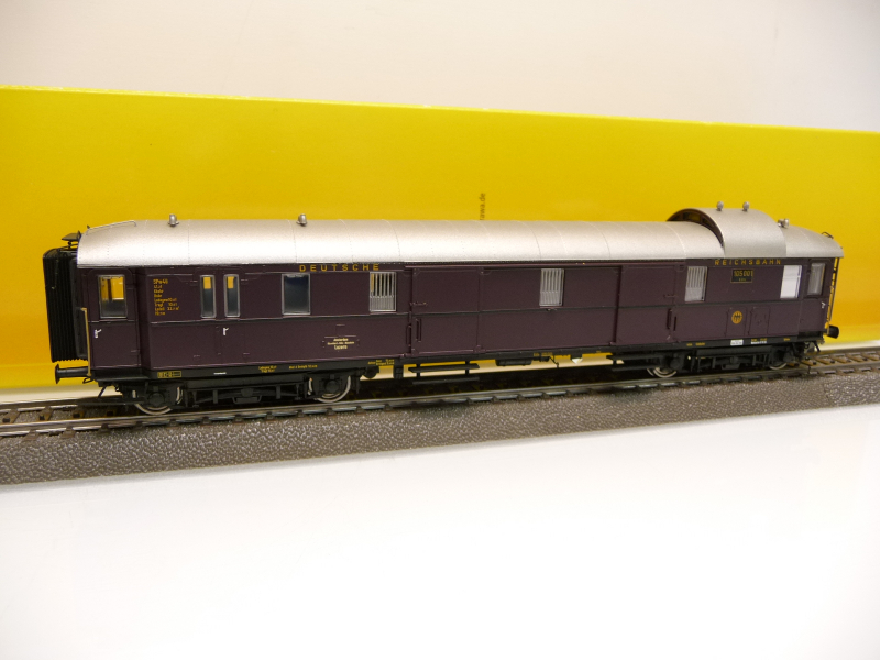 Brawa 46405 H0 Gepäckwagen SPw4ü-28 Rheingold der DRG Epoche II DIGITAL Sound Licht - NEU