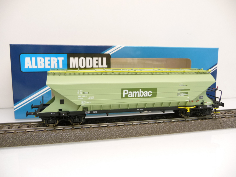 Albert Modell 933047 H0 Getreidewagen Uagps Pambac Romania Ep. VI TOP in OVP