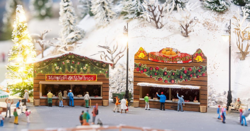 Faller N 272020 2 Weihnachtsmarktbuden NEU 11/2025