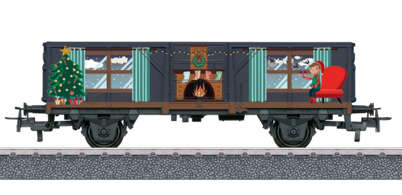 Märklin 44126 H0 Märklin Start up - Weihnachtswagen mit Lichtmodul NEU