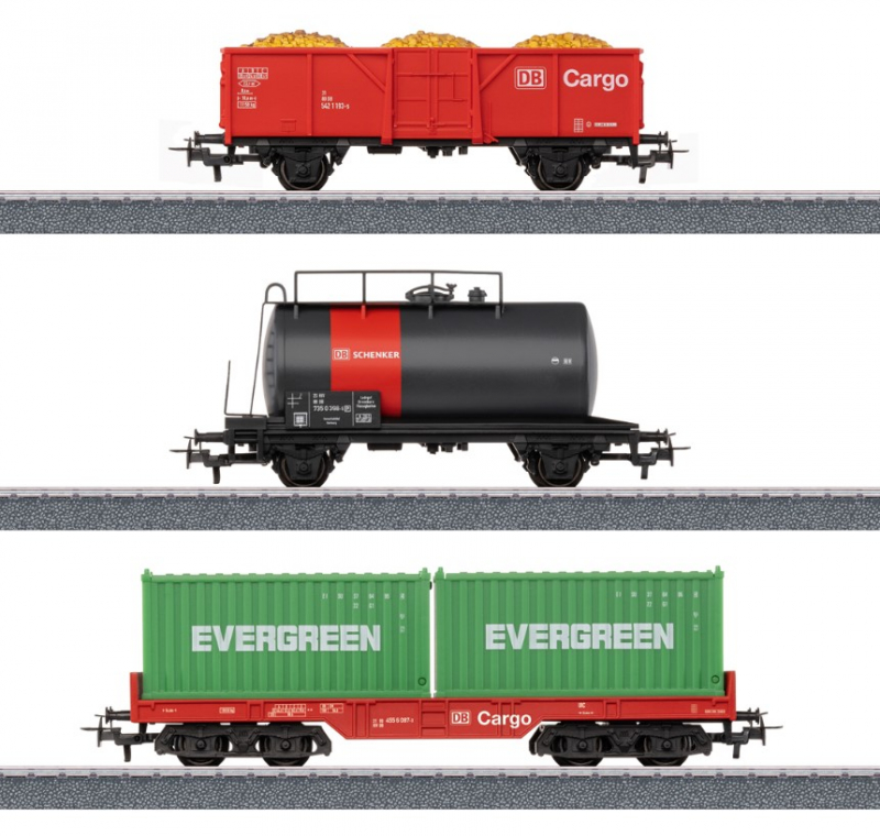 Märklin 44506 H0 Märklin Start up - Güterwagen-Set Cargo der DB Cargo Epoche VI NEU