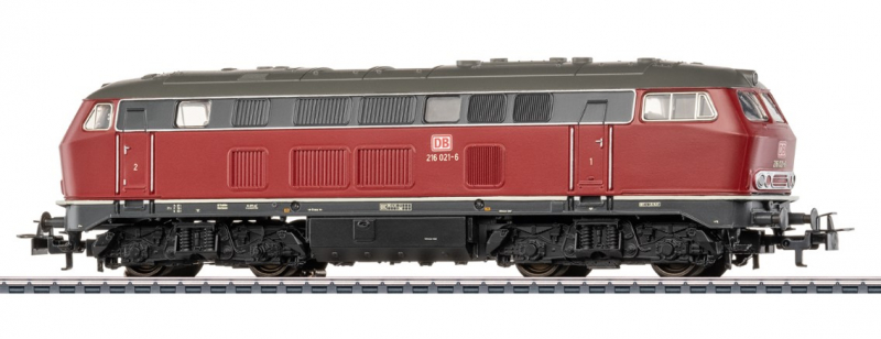 Märklin 36217 H0 Diesellokomotive Baureihe 216 rot der DB AG Epoche V NEU