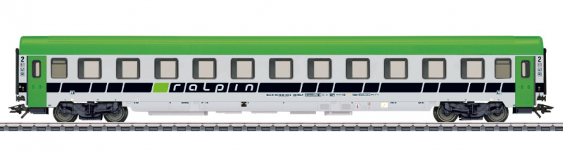 Märklin 43613 H0 Begleitwagen Bcm „Rollende Landstraße“ der Ralpin AG Epoche VI NEU