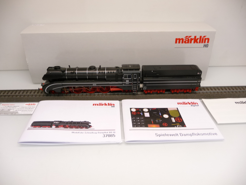 Märklin 37085 H0 Dampflok BR 10 der DB Epoche III mfx+ Digital mit Sound TOP in OVP