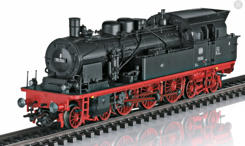Märklin 39790 H0 Dampflok BR 78 schwarz DB Epoche III mfx+ DCC DIGITAL + SOUND NEU