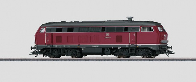 Märklin 37764 H0 Diesellok BR 218 rot DB Ep. IV mfx DIGITAL + SOUND TOP in OVP