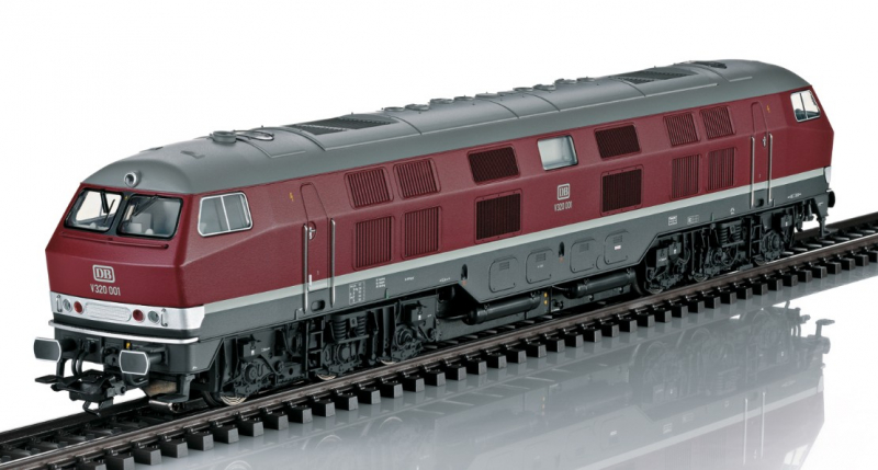 Märklin 39320 H0 Diesellok V 320 der DB altrot mfx DCC Digital mit Sound Insiderlok NEU