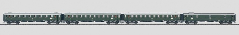 Märklin 42750 H0 Schnellzugwagen-Set der DB 4-teilig Epoche III TOP in OVP