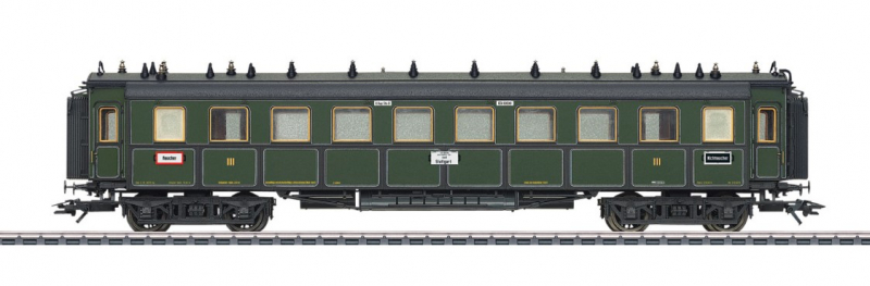 Märklin 41358 H0 Schnellzugwagen CCü 3. Klasse grün K.Bay.Sts.B. NEU