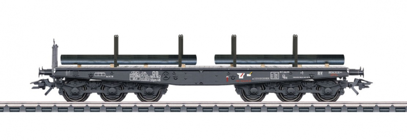 Märklin 48688 H0 Schwerlast-Flachwagen Ssym 46 mit Strangguss der DB Epoche III NEU
