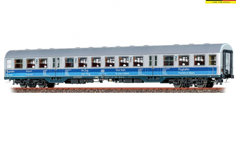 Brawa 58202 H0 Nahverkehrswagen Bauart Bnrzb728 der DB, Epoche IV