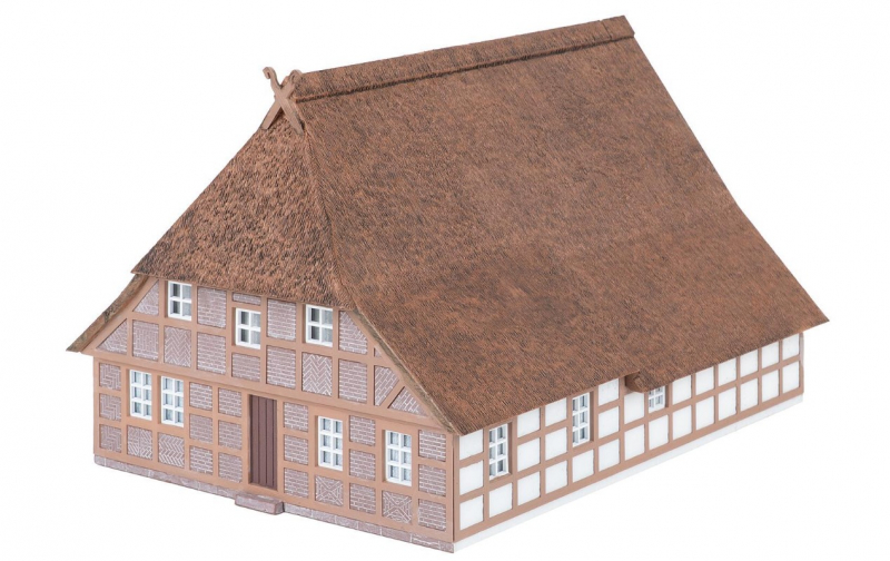 Faller 130674 H0 Norddeutsches Reetdachhaus NEU