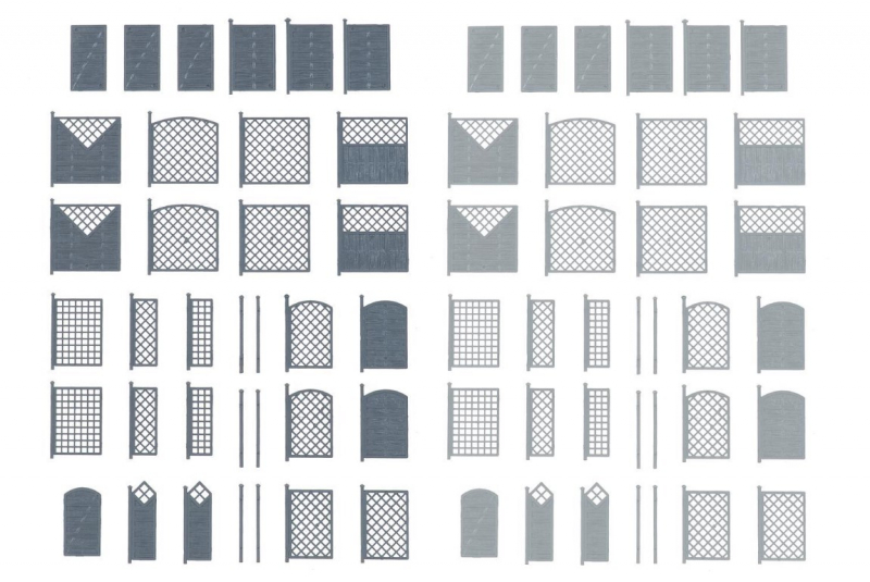 Faller 180398 H0 Sichtschutzzaun NEU