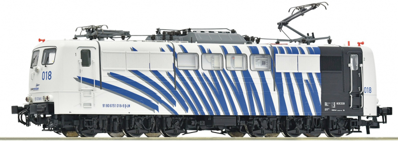 Roco 7520115 H0 Elektrolok BR 151 018-9 Lokomotion Epoche VI AC DIGITAL mit SOUND NEU