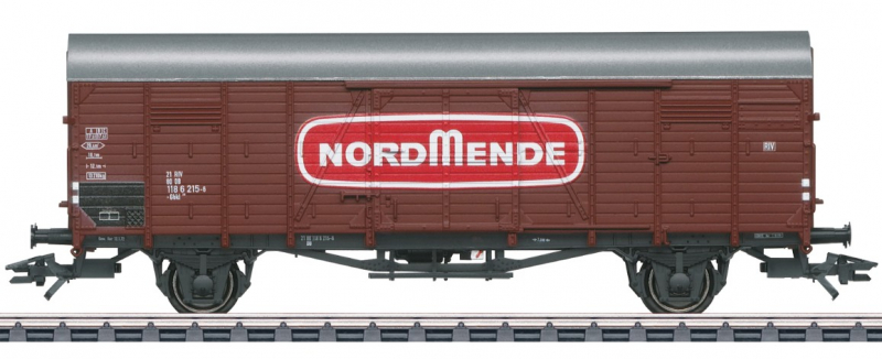 Märklin 46156 H0 Güterwagen Gbkl 238 der DB NORDMENDE Epoche IV braun MHI NEU