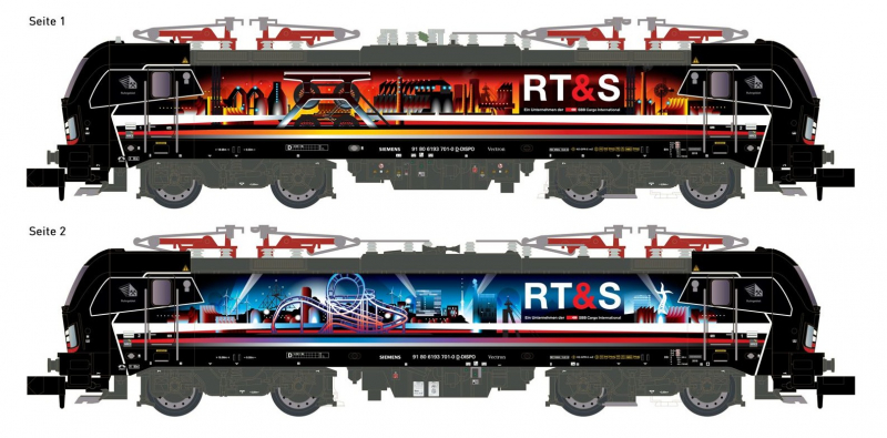 LS Models 97996 DC Elektrolok BR 193 Vectron SBB-Cargo/Ruhrpiercer Epoche VI NEU