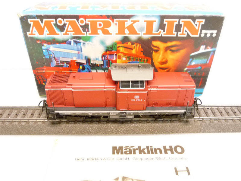 Märklin 3072 H0 Diesellokomotive Baureihe 212 rot der DB Epoche IV TOP in OVP