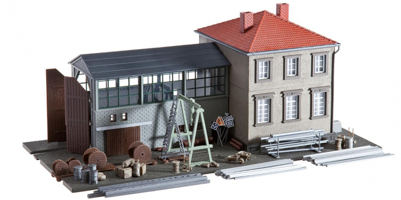 Faller 120237 H0 Fahrleitungsmeisterei ab Epoche III NEU