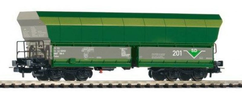 Piko 54678 H0 Selbstentladewagen Falls der SD grün Epoche VI NEU