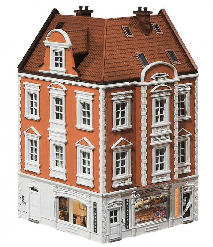 Faller 130907 H0 Stadteckhaus Goethestrasse 73 NEU