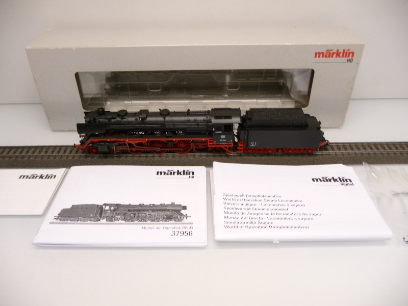 Märklin 37956 H0 Dampflok BR 03 der DB Epoche III mfx Digital mit Sound TOP in OVP