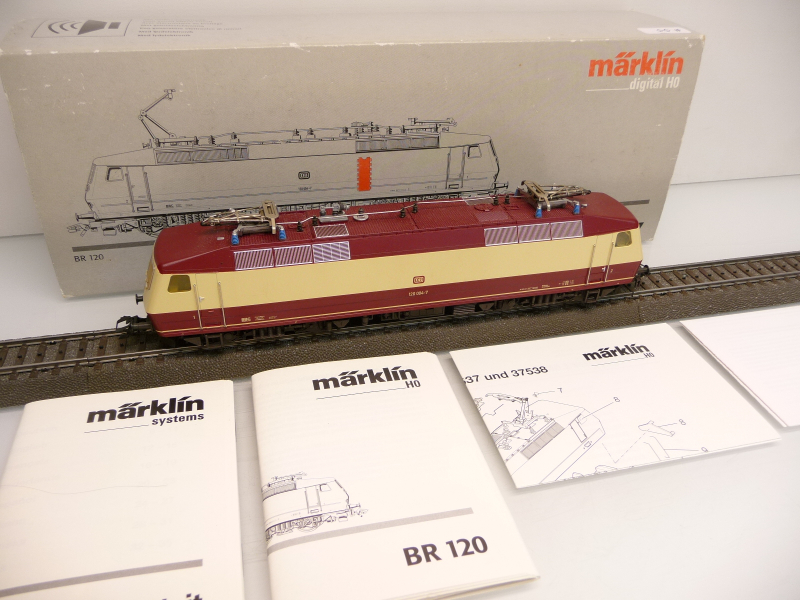 Märklin 37537 H0 Elektrolok BR 120 der DB fx DIGITAL mit SOUND TOP in OVP