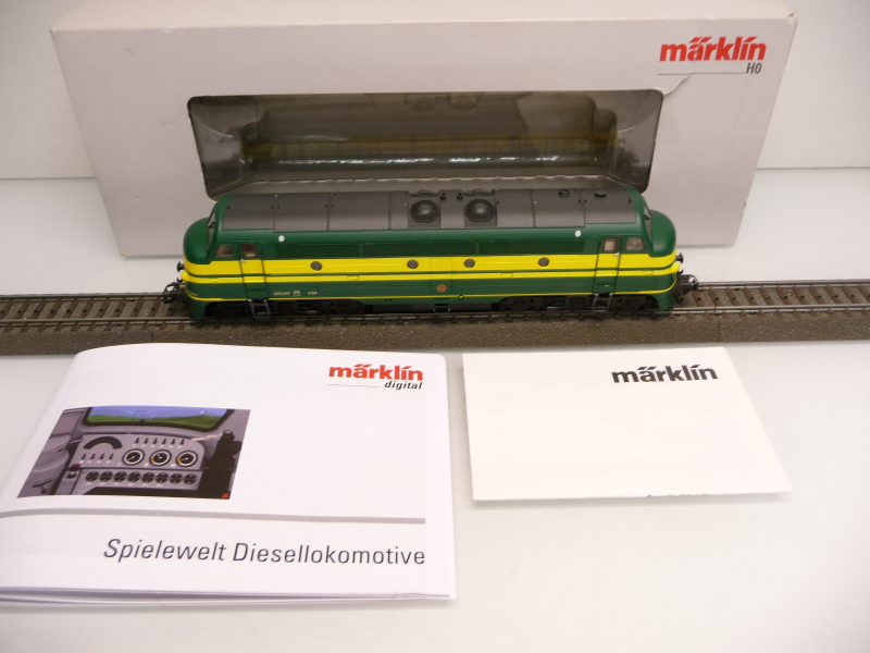 Märklin 39676 H0 Diesellok Serie 202 der SNCB grün Epoche III mfx DCC DIGITAL mit SOUND TOP in OVP