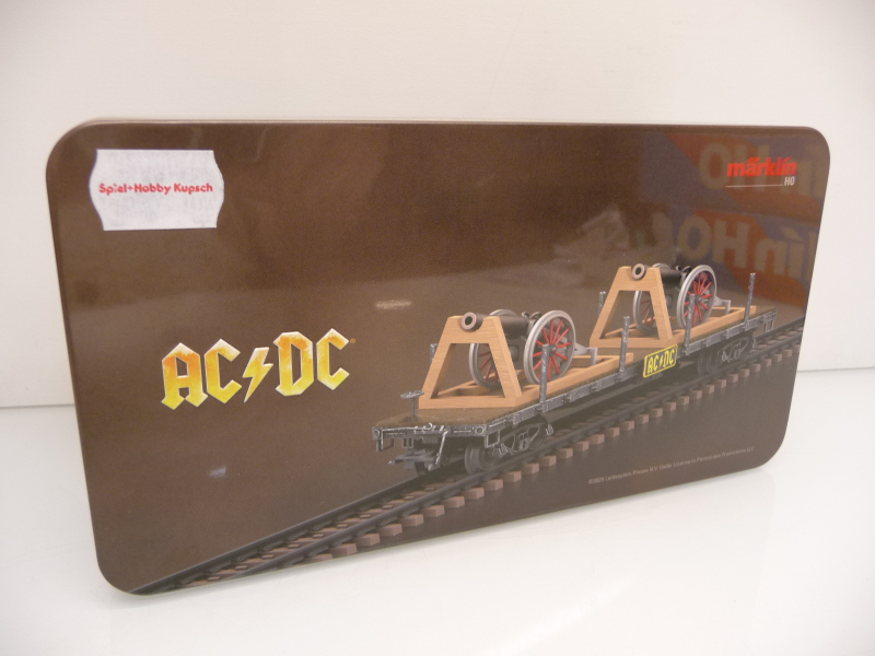 Märklin 46930 Flachwagen beladen mit AC/DC Statue For those about rock