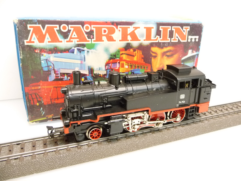 Märklin 3095 H0 Dampflok BR 74 701 der DB Epoche III TOP in OVP