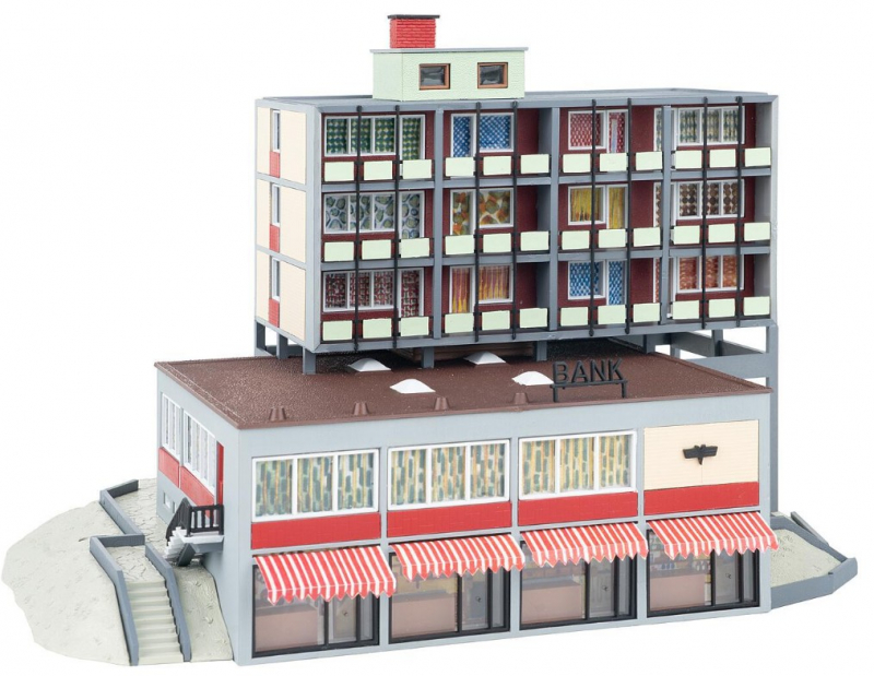 Faller 109928 H0 B-928 Modernes Bankgebäude Faller-Klassiker NEU
