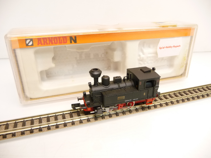 Arnold 2243 N Dampflokomotive Bürmoos schwarz Epoche IV TOP in OVP