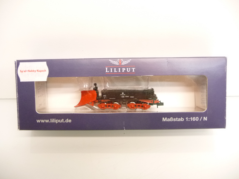 Liliput L260902 N Schneepflug Hannover 6415 schwarz der DB Epoche III TOP in OVP