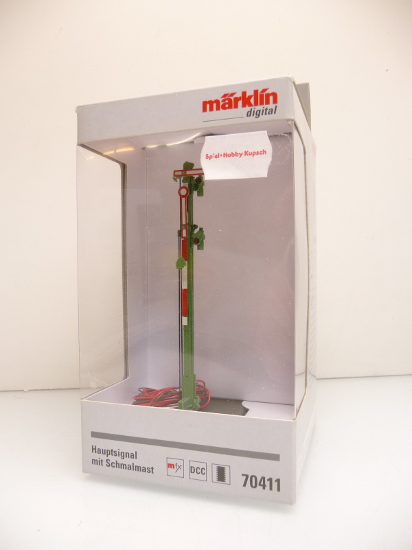 Märklin 70411 H0 Hauptsignal mit Schmalmast mfx DCC Digital TOP in OVP